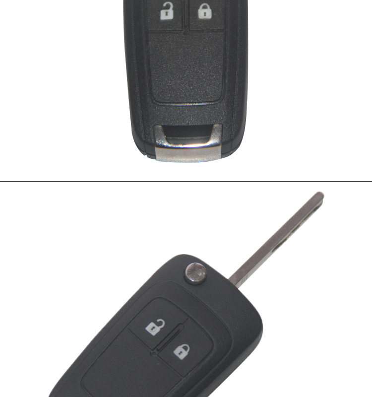 AK057004 for Vauxhall 2 button Flip remote control key 433Mhz ID46 Model B01T3BA 13271922 000206