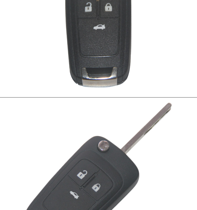 AK057002 for Vauxhall 3 button Flip remote control key 433Mhz ID46 5WK50079