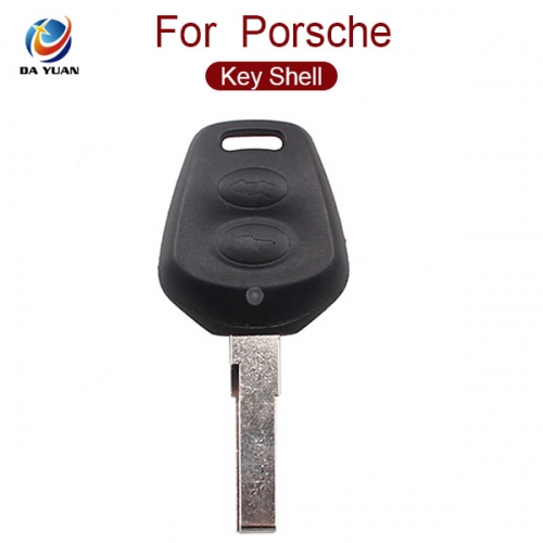 AS005002 2 Button Remote Key Case Fob+ Blank Blade For Porsche 911 ...
